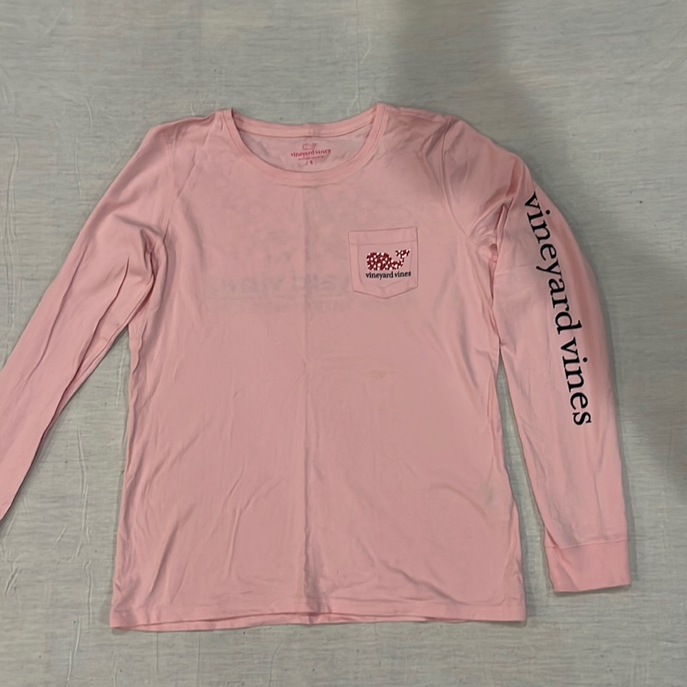 Vineyard Vines Long-Sleeve Valentines Tee